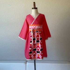 Long sleeve girl dress